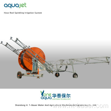 Compact Structure Solar Hose Reel Irrigation Machine